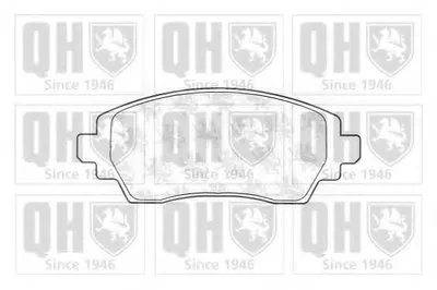 Комплект тормозных колодок, дисковый тормоз QUINTON HAZELL купить