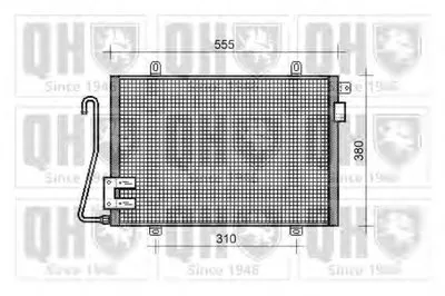 Конденсатор, кондиционер QUINTON HAZELL купить