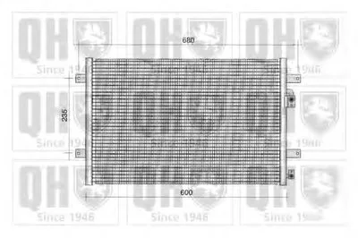 Конденсатор, кондиционер QUINTON HAZELL купить