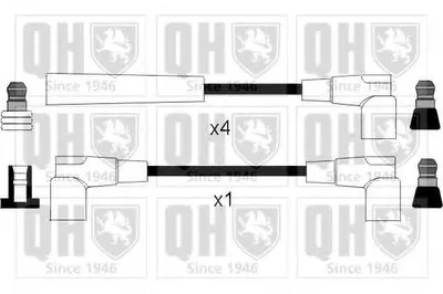 Комплект проводов зажигания CI QUINTON HAZELL купить
