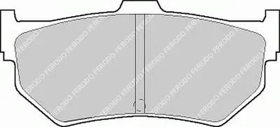 Комплект тормозных колодок, дисковый тормоз PREMIER FERODO купить