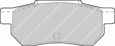 Комплект тормозных колодок, дисковый тормоз PREMIER FERODO купить