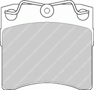 Комплект тормозных колодок, дисковый тормоз PREMIER FERODO купить