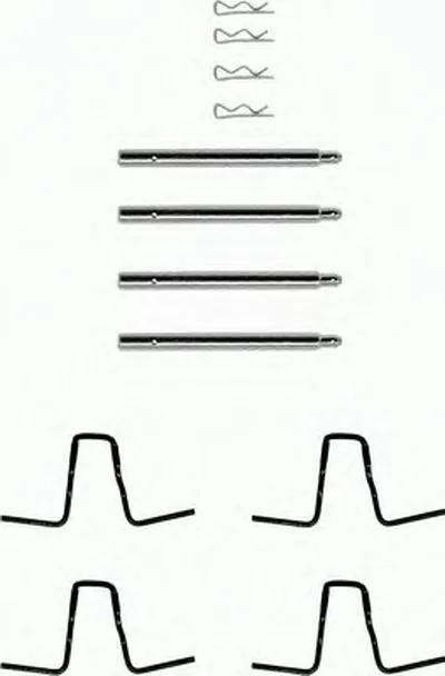 Комплектующие, колодки дискового тормоза MINTEX купить