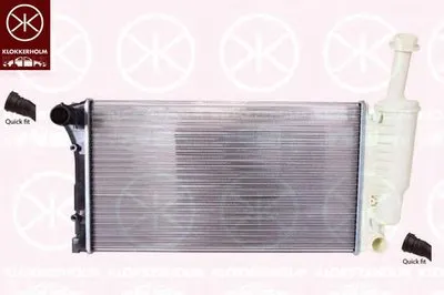 Радиатор, охлаждение двигателя KLOKKERHOLM купить