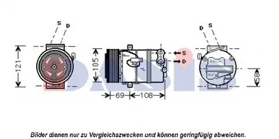 Компрессор, кондиционер AKS DASIS купить