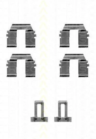 Комплектующие, колодки дискового тормоза TRISCAN купить