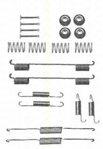 Комплектующие, тормозная колодка TRISCAN купить