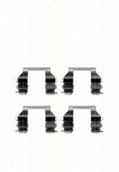 Комплектующие, колодки дискового тормоза TRISCAN купить