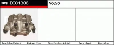 Тормозной суппорт Remanufactured REMY (Multiline) DELCO REMY купить