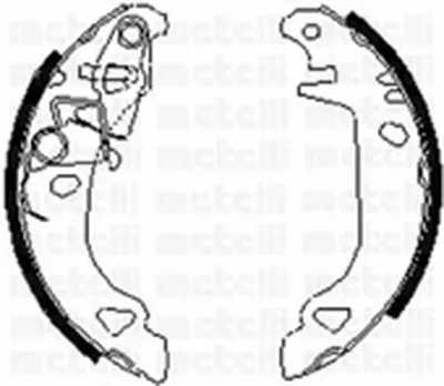 Комплект тормозных колодок METELLI купить