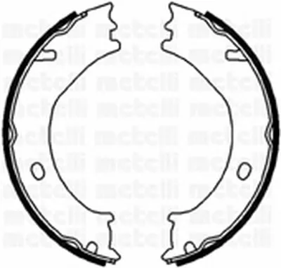 Комплект тормозных колодок, стояночная тормозная система METELLI купить