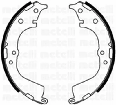 Комплект тормозных колодок METELLI купить