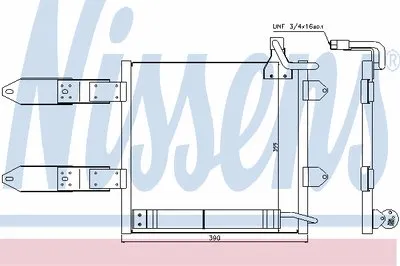 Конденсатор, кондиционер NISSENS купить