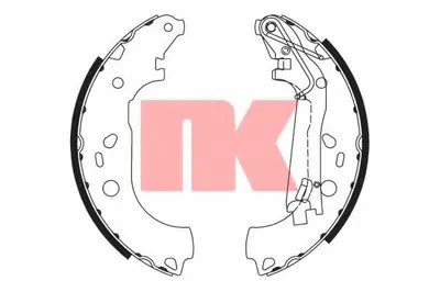 Комплект тормозных колодок NK купить