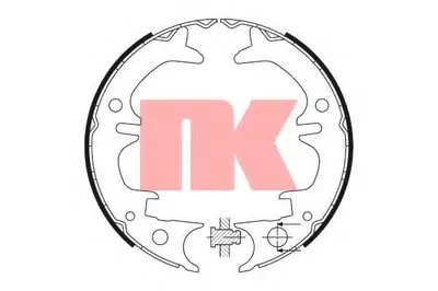 Комплект тормозных колодок, стояночная тормозная система NK купить