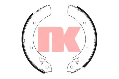 Комплект тормозных колодок NK купить