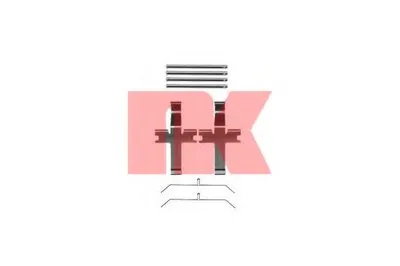 Комплектующие, колодки дискового тормоза NK купить