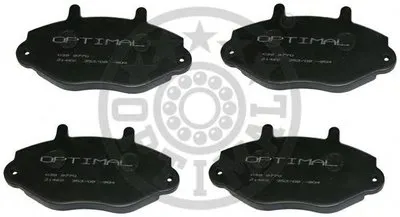 Комплект тормозных колодок, дисковый тормоз OPTIMAL купить