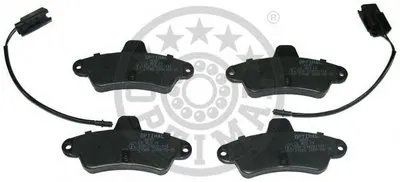 Комплект тормозных колодок, дисковый тормоз OPTIMAL купить