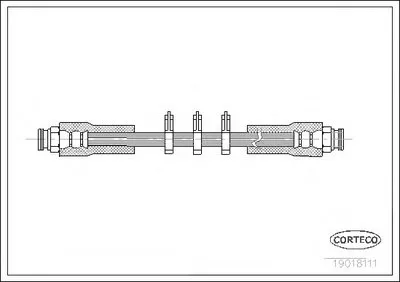 Тормозной шланг CORTECO купить