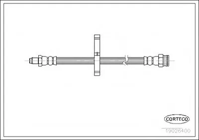 Тормозной шланг CORTECO купить