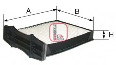 Фильтр, воздух во внутренном пространстве SOFIMA купить