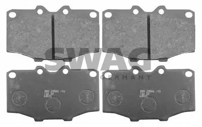Комплект тормозных колодок, дисковый тормоз SWAG купить