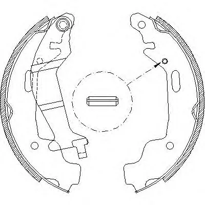 Комплект тормозных колодок REMSA купить