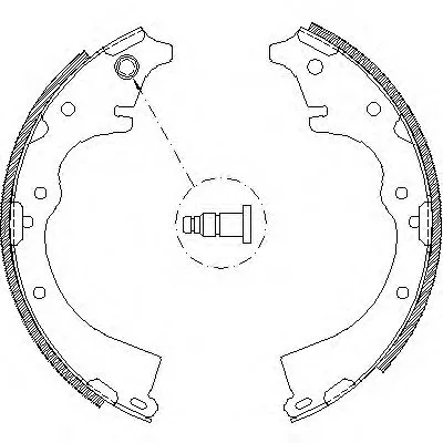 Комплект тормозных колодок REMSA купить