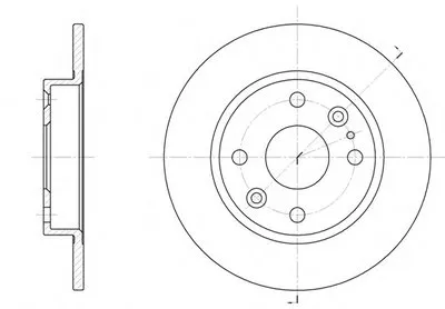 Тормозной диск REMSA купить
