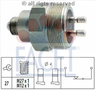 Выключатель, фара заднего хода FACET купить