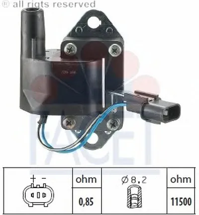 Катушка зажигания FACET купить