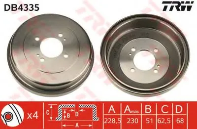 Тормозной барабан TRW купить