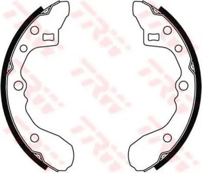 Комплект тормозных колодок TRW купить