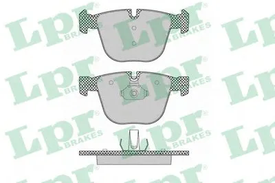 Комплект тормозных колодок, дисковый тормоз LPR купить