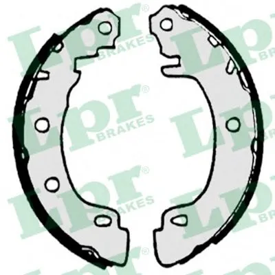 Комплект тормозных колодок LPR купить