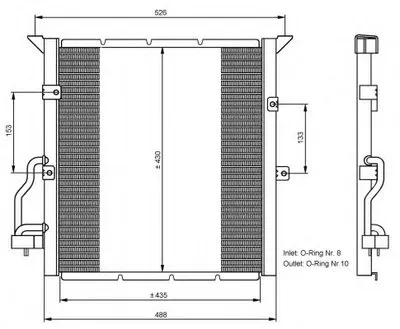 Конденсатор, кондиционер NRF купить
