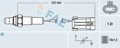 Лямда-зонд FAE купить