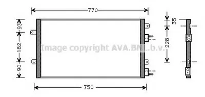 Конденсатор, кондиционер AVA QUALITY COOLING купить