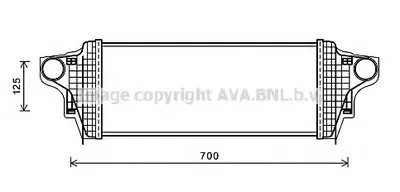 Интеркулер AVA QUALITY COOLING купить