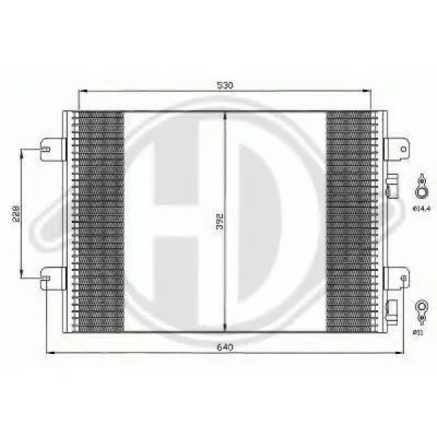 Конденсатор, кондиционер DIEDERICHS купить