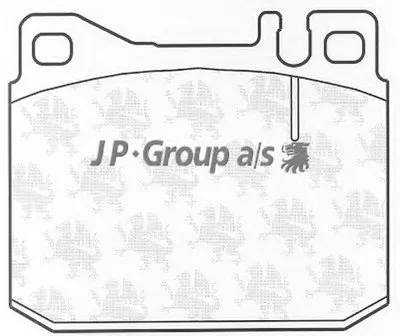 Комплект тормозных колодок, дисковый тормоз QH JP GROUP купить