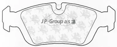 Комплект тормозных колодок, дисковый тормоз QH JP GROUP купить