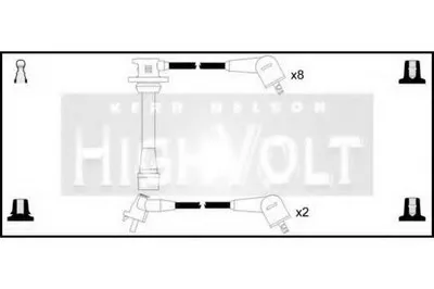 Комплект проводов зажигания HighVolt STANDARD купить