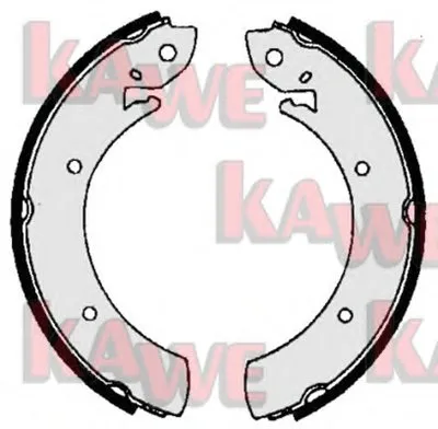 Комплект тормозных колодок KAWE купить