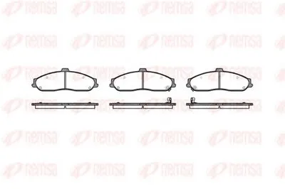 Комплект тормозных колодок, дисковый тормоз KAWE купить