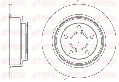 Тормозной диск KAWE купить