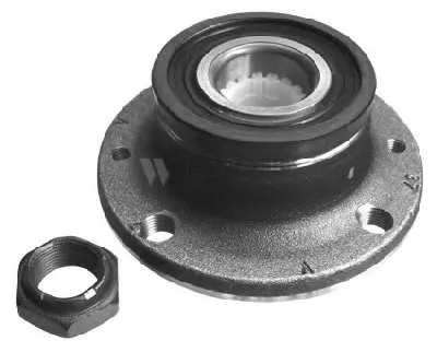 Комплект подшипника ступицы колеса KAWE купить