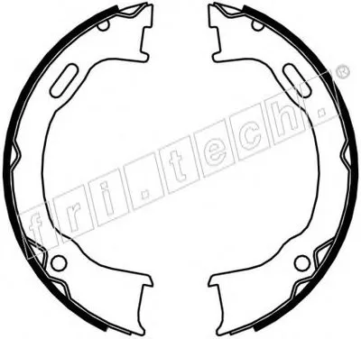 Комплект тормозных колодок, стояночная тормозная система fri.tech. купить